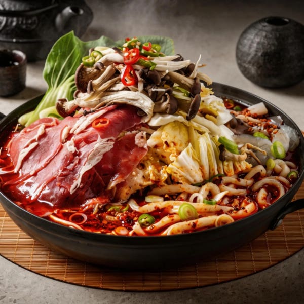 차돌마라전골